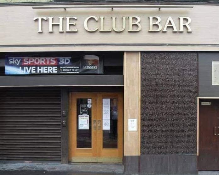 The Club Bar, Paisley, Renfrewshire